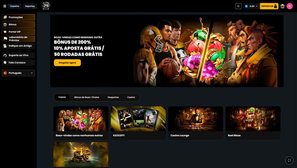 29black casino Promoções