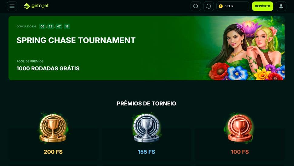 Torneios Online Betnjet Casino