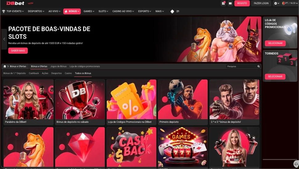 Promoções DBbet Casino