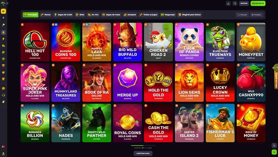 Casino Drakaris - lista de jogos