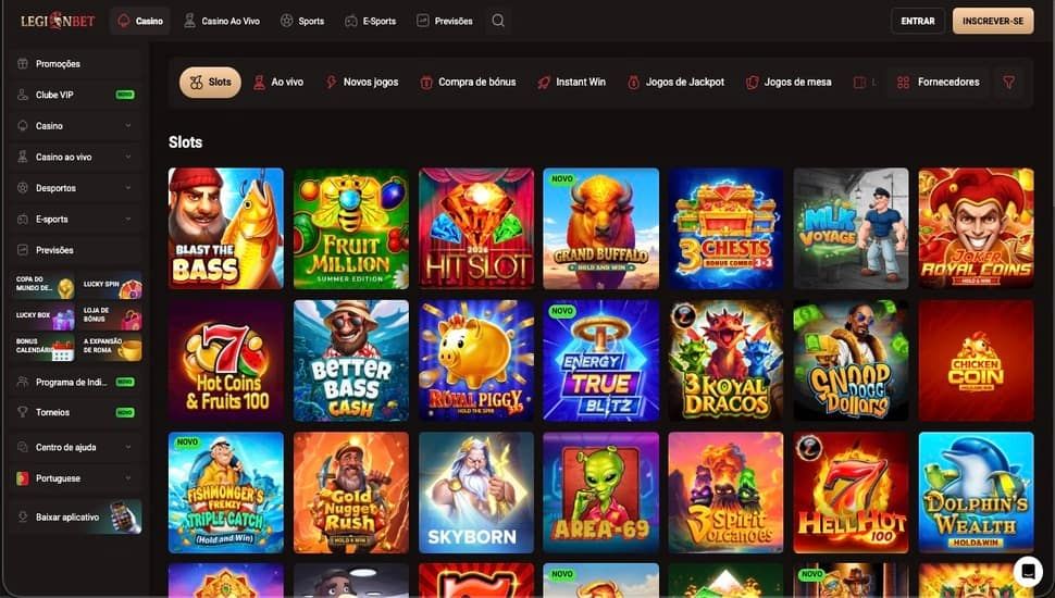 Legionbet casino slots