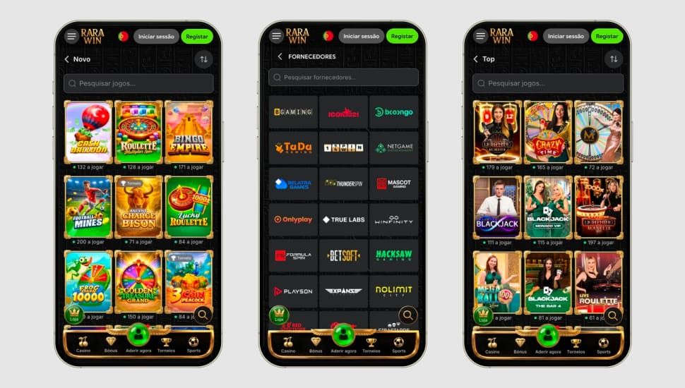 Rarawin casino slots