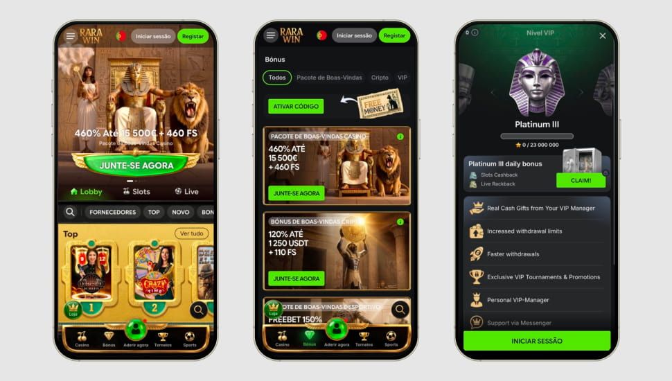 Rarawin casino promoções