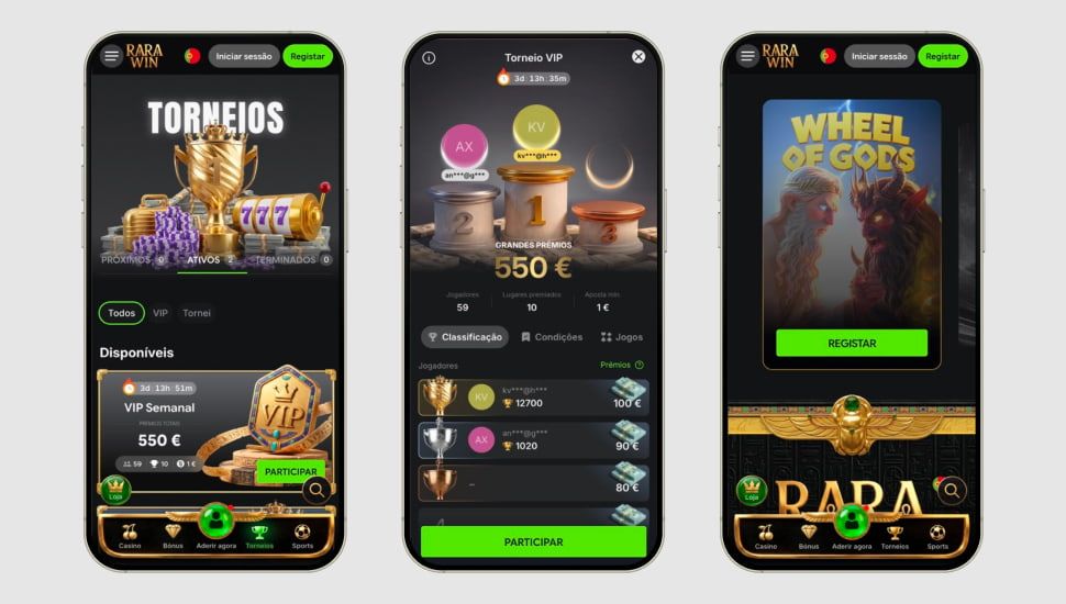 Rarawin casino torneios