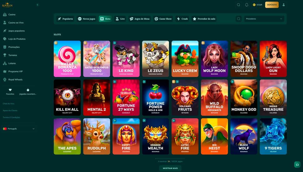 Royalen Casino slots