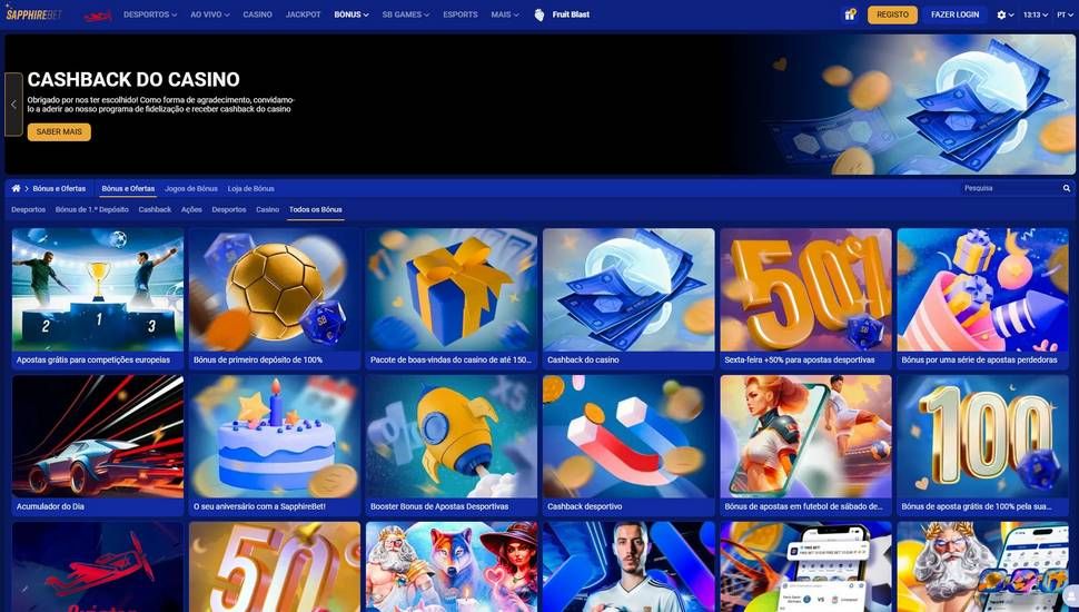 Sapphirebet casino bónus