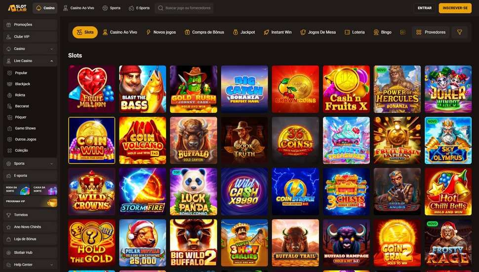 SlotLair casino slots