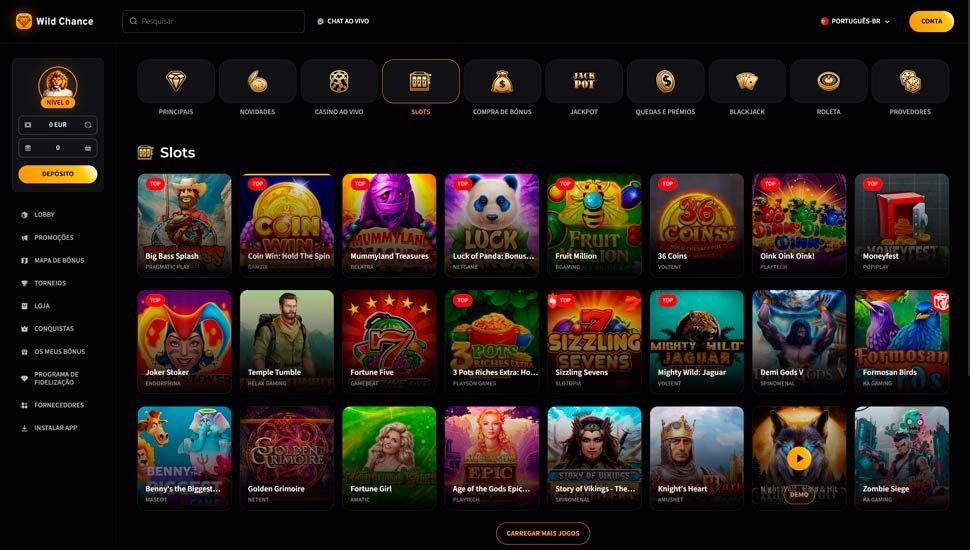 Wild Chance slots