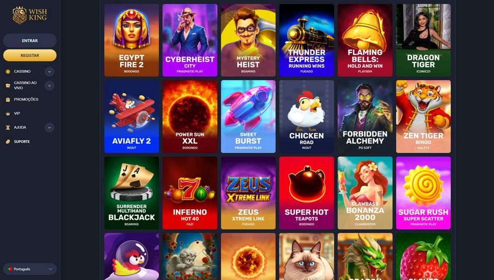 WishKing casino slots