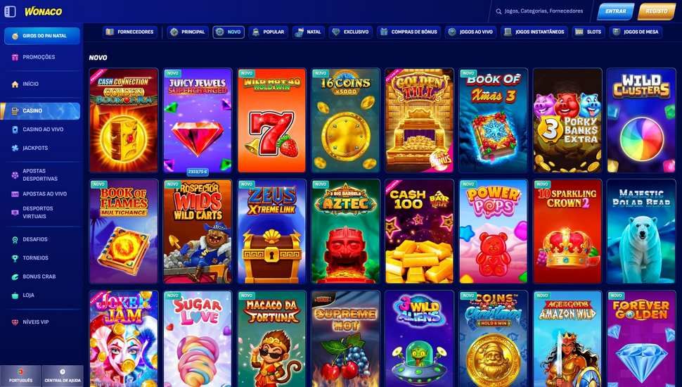 Wonaco casino slots