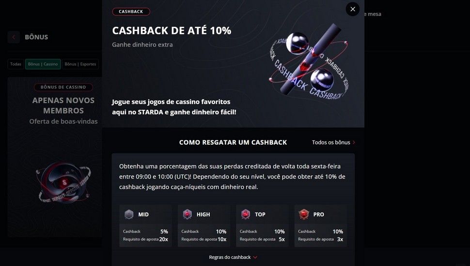 Bónus de Cashback