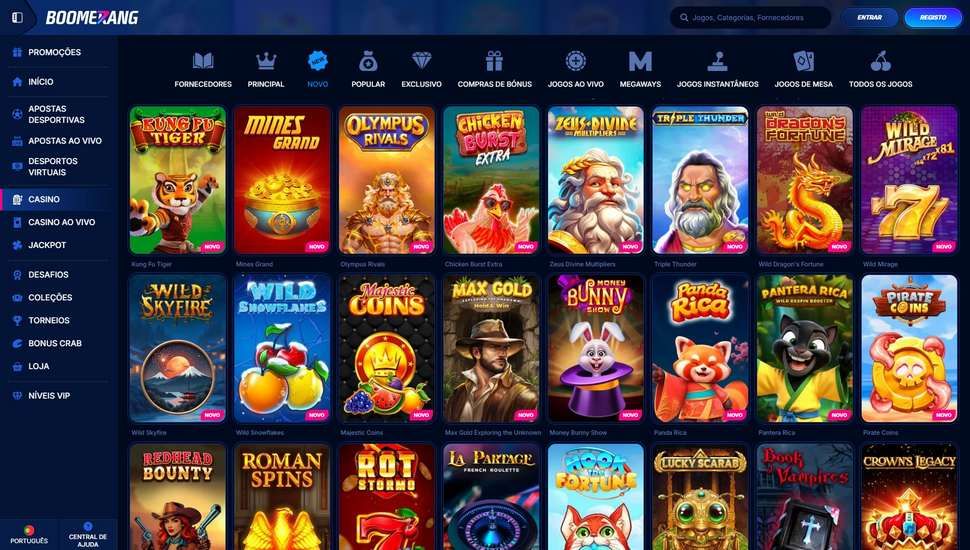 Boomerang casino
