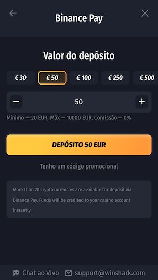 winshark ativa o bonus