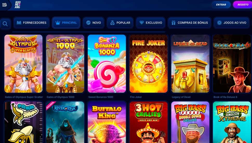 Boomerang casino