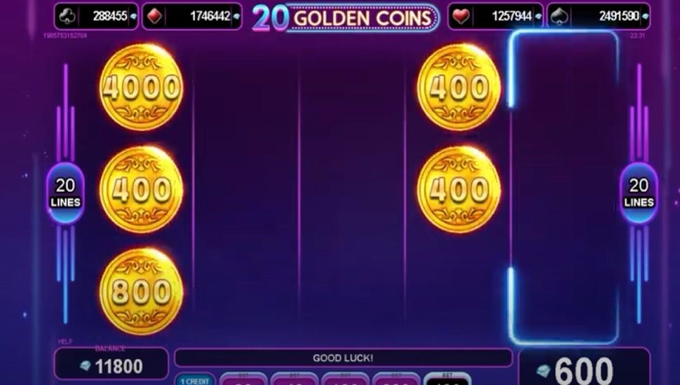 20 Golden Coins slot Bonus