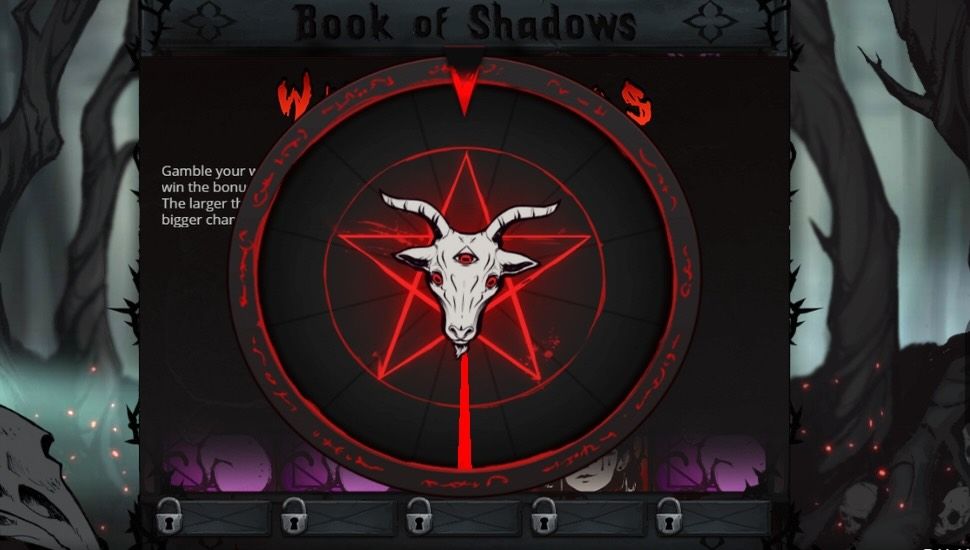 Book of Shadows slot Bonus