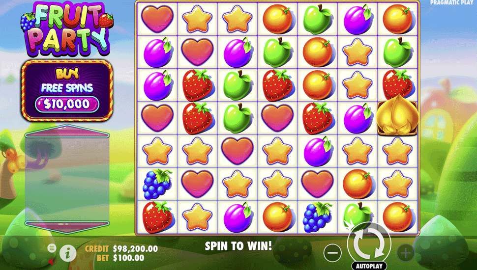 Fruit Party slot jogabilidade